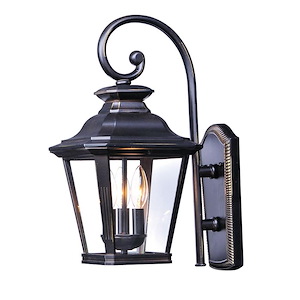 Knoxville-Outdoor Wall Lantern Early American in Early American style-11 Inches wide by 22.5 inches high - 605010