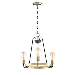 Haven-Three Light Chandelier-18.5 Inches wide by 18.5 inches high - 702609