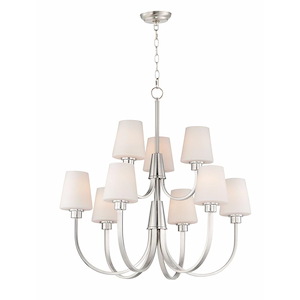 Shelter-9 Light Chandelier-30 Inches wide by 35 inches high - 929771