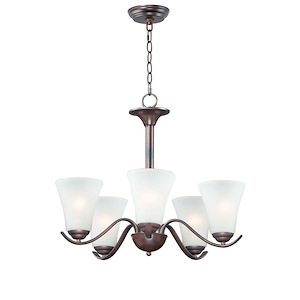 Vital-5 Light Chandelier-23 Inches wide by 20 inches high - 929780