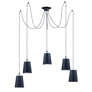 Swagger-Five Light Pendant-21.5 Inches wide by 3.75 inches high - 702598
