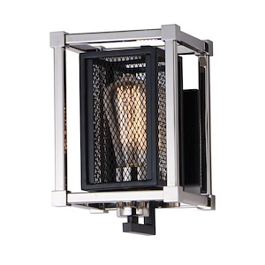Refine-1 Light Wall Sconce-6.25 Inches wide by 9.25 inches high