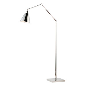 Library-One Light Floor Lamp-11 Inches wide by 55 inches high - 882589