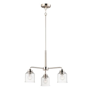 Acadia-Three Light Chandelier-20 Inches wide by 13.75 inches high