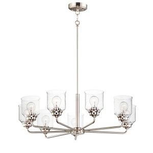 Acadia-Eight Light Chandelier-32 Inches wide by 8.5 inches high - 882510
