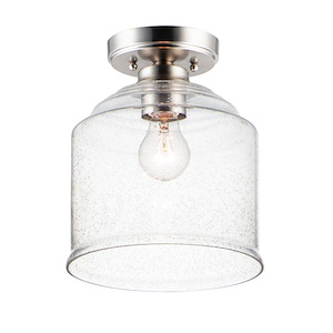 Acadia-1 Light Semi-Flush Mount-8.75 Inches wide by 10.5 inches high - 929731