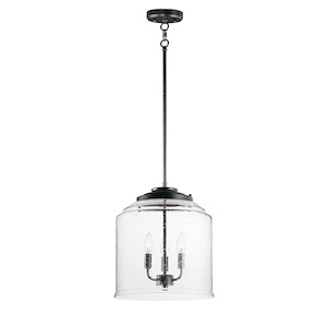 Acadia-3 Light Pendant-13.75 Inches wide by 16 inches high