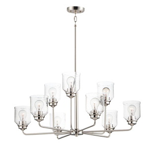 Acadia-9 Light Chandelier-34.75 Inches wide by 15 inches high - 929734