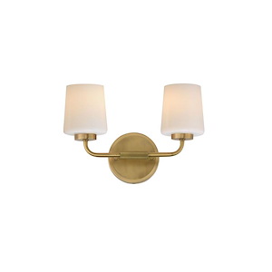 Durham - 2 Light Wall Sconce-9.25 Inch Tall and 13.75 Inch Wide - 1369744