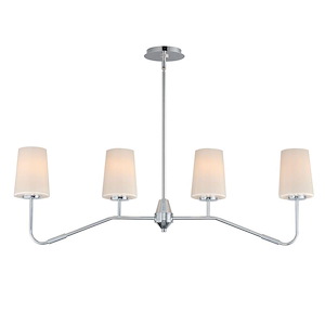 Durham - 4 Light Linear Pendant-12.25 Inch Tall and 4.75 Inch Wide - 1369749