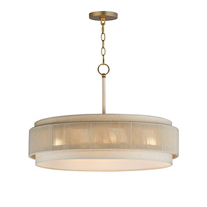 Maxim Lighting - 12815OFNAB - Seacliff - 5 Light Linear Pendant-24