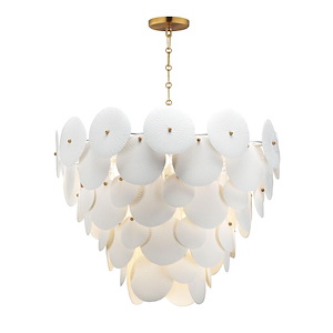 Isla - 8 Light Chandelier-22.25 Inch Tall and 28.75 Inch Wide - 1369758