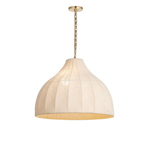 Hearthveil - 1 Light Pendant-18 Inch Tall and 24 Inch Wide - 1377214