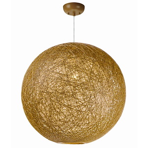 Bali-One Light Chandelier-24 Inches wide by 24 inches high - 514045