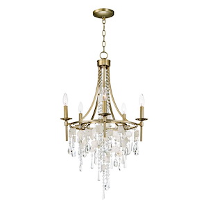 Cebu-Five Light Chandelier-20.75 Inches wide by 34.25 inches high