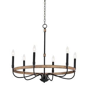 Franklin - 6 Light Chandelier - 1046795