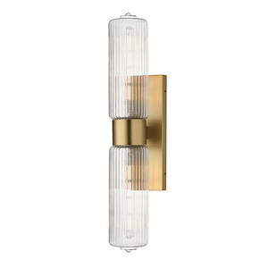 Kasbah - 2 Light Wall Sconce-28.25 Inch Tall and 5 Inch Wide - 1369770