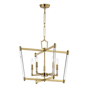 Lucent - 5 Light Chandelier In Traditional Style-18.25 Inches Tall and 23.25 Inches Wide - 1306182