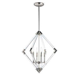 Lucent-Four Light Pendant-24 Inches wide by 23.5 inches high