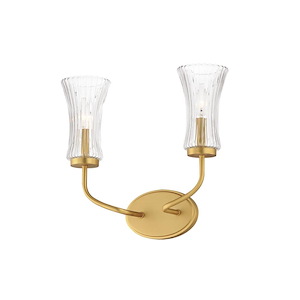 Camelot - 2 Light Wall Sconce-16 Inches Tall and 15 Inches Wide - 1326650