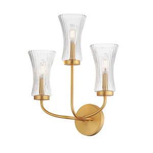 Camelot - 3 Light Wall Sconce-18.5 Inches Tall and 16.5 Inches Wide