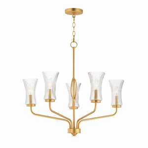 Camelot - 5 Light Chandelier-16.75 Inches Tall and 28.25 Inches Wide - 1311056