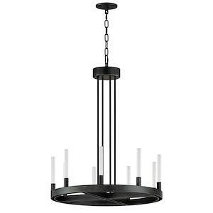 Ovation - 18W 9 LED Chandelier-26.5 Inches Tall and 23.5 Inches Wide - 1265843