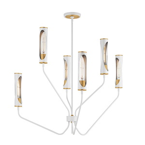 Regent - 36W 6 LED Pendant-28.5 Inches Tall and 36 Inches Wide - 1342370