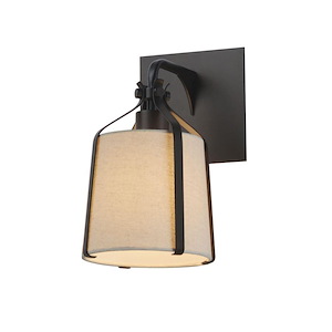 Bandera - 1 Light Wall Sconce-10.5 Inch Tall and 6 Inch Wide - 1377225