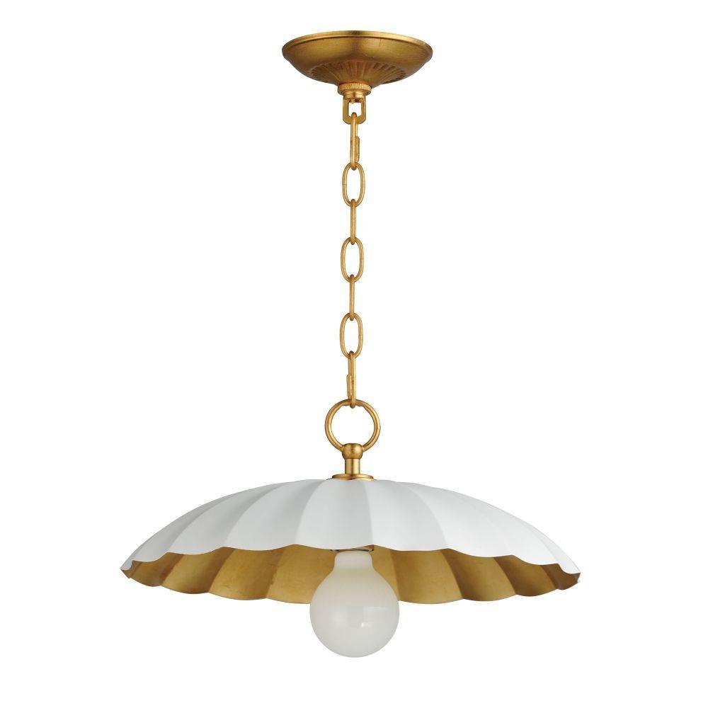 Maxim Lighting - 18055MWGL - Primrose - 1 Light Pendant-9 Inches