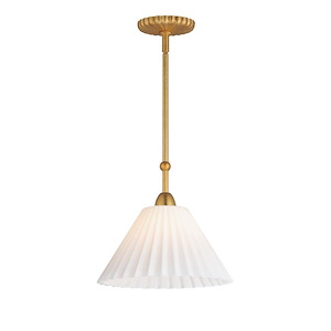 Kismet - 1 Light Pendant-11 Inch Tall and 12 Inch Wide - 1369775