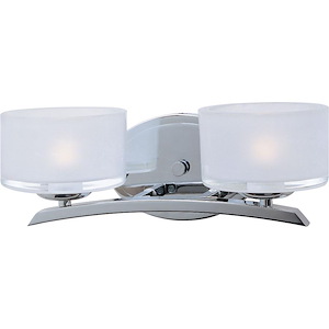 Elle-2 Light Contemporary Bath Vanity in Contemporary style-13 Inches wide by 5 inches high - 238688