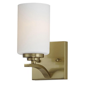 Deven - 1 Light Wall Sconce In Modern Style-9 Inches Tall and 4.75 Inches Wide
