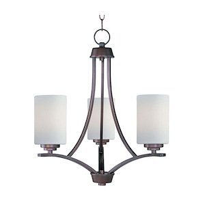 Deven- 18 Inch 3 Light Semi-Flush Mount in Contemporary style - 1090283