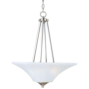 Aurora-Two Light Invert Bowl Pendant in Contemporary style-16 Inches wide by 24.5 inches high - 116383