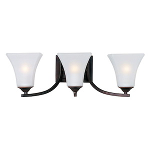 Aurora-3 Light Contemporary Bath Vanity in Contemporary style-21.5 Inches wide by 7 inches high - 116376