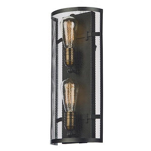 Palladium-Two Light Light Wall Sconce-7.75 Inches wide by 18 inches high - 604991