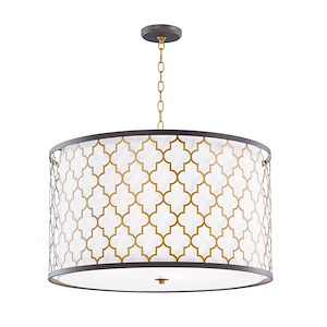 Crest-Four Light Pendant-24 Inches wide by 16.5 inches high
