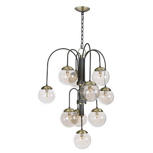 Reverb-29W 10 LED Pendant-30 Inches wide by 34 inches high