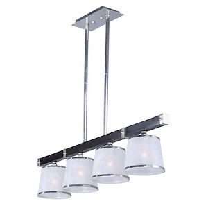 Maritime-Four Light Linear Pendant-7.25 Inches wide by 10 inches high - 604966