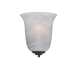 Essentials-1 Light Wall Sconce in Transitional style-10.5 Inches wide by 5.5 inches high - 1213602
