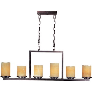 Luminous-6 Light Chandelier in Transitional style-5 Inches wide by 17 inches high - 168512