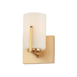 Dart-One Light Wall Sconce-5.5 Inches wide by 7.75 inches high