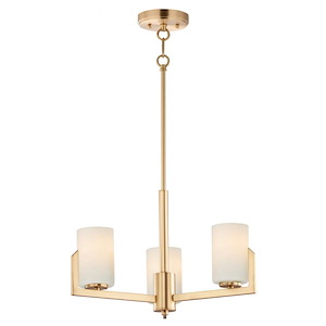 Dart-Three Light Chandelier-22.25 Inches wide by 13.5 inches high - 882544