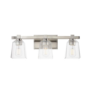 Cubos - 3 Light Bath Vanity-8 Inch Tall and 22.25 Inch Wide - 1369784