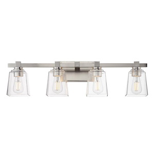 Cubos - 4 Light Bath Vanity-8 Inch Tall and 30.75 Inch Wide - 1369785