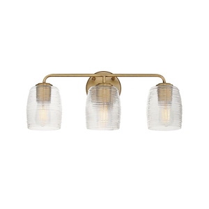 Honey - 3 Light Bath Vanity-8.5 Inch Tall and 22 Inch Wide - 1377245