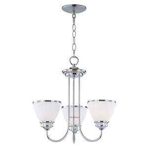 Novus - 3 Light Chandelier-17.5 Inches Tall and 17.75 Inches Wide - 1309410