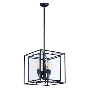 Era - 24W 4 LED Pendant with Bulb In Industrial Style-15.75 Inches Tall and 15.75 Inches Wide - 1311070