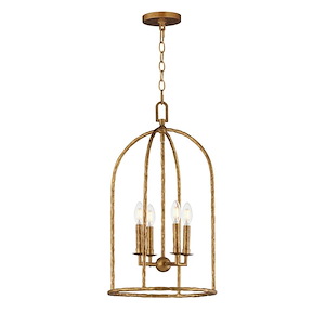 Martel - 4 Light Pendant-25 Inch Tall and 14 Inch Wide - 1377260
